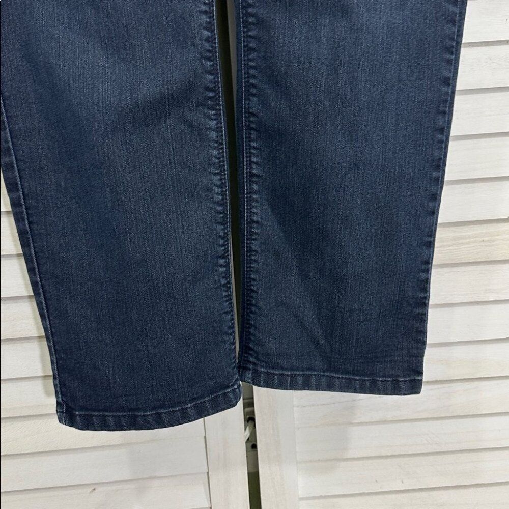 Chico's Platinum Ankle Jeans Size 1.5 (10) Dark Wash - Picture 5 of 15